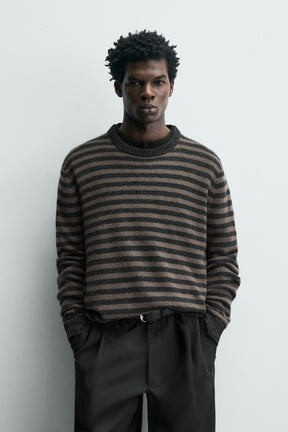 Striped Wool Pullover