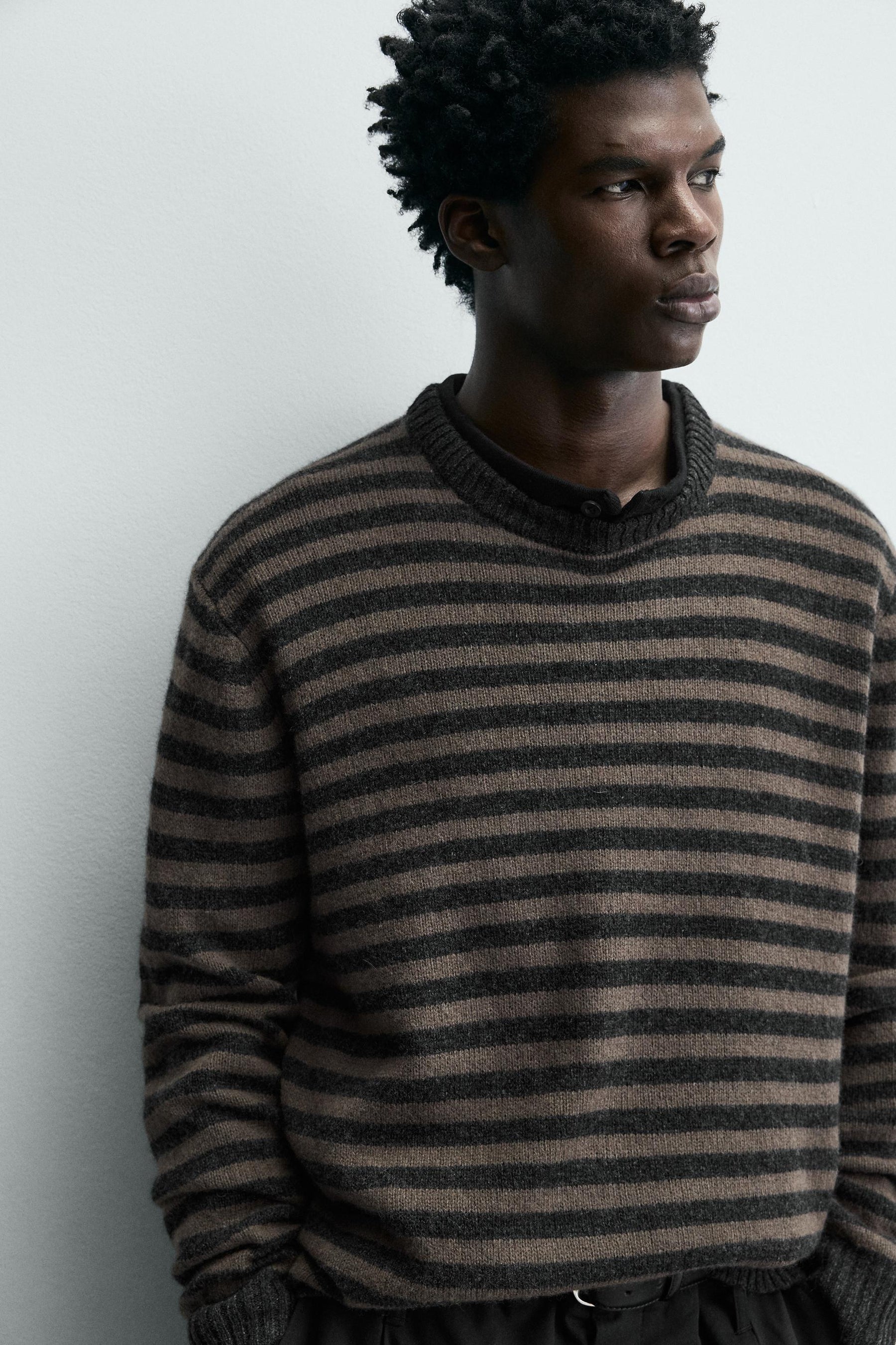 Striped Wool Pullover