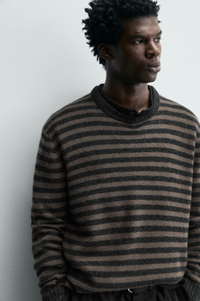 Striped Wool Pullover