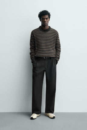Striped Wool Pullover