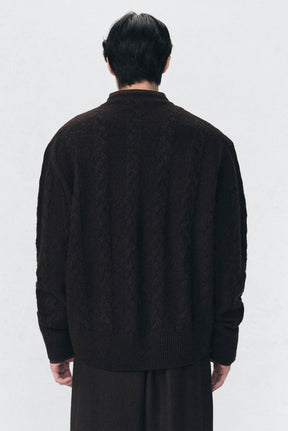 WOOL CARDIGAN SOSHIOTSUKI