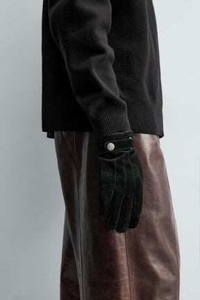 Leather and Suede Gloves