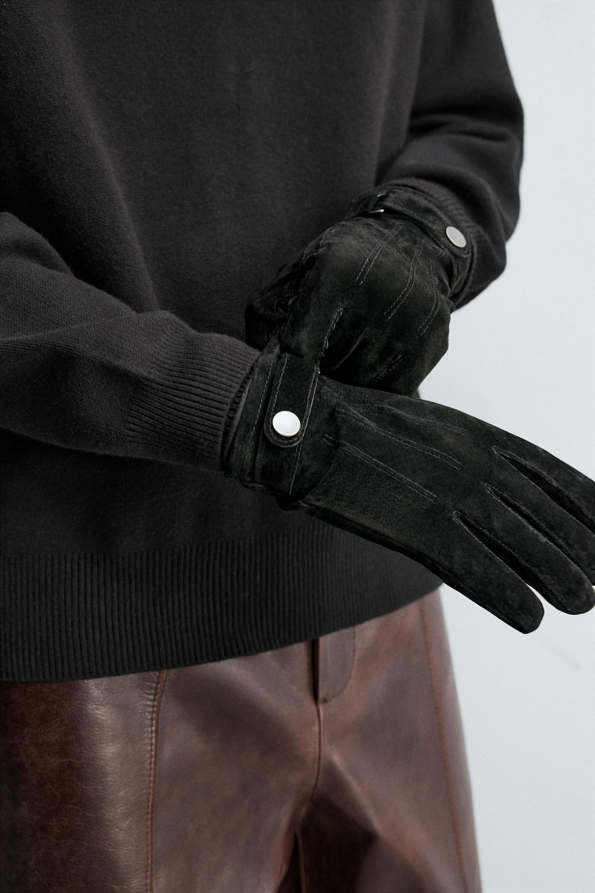 Leather and Suede Gloves