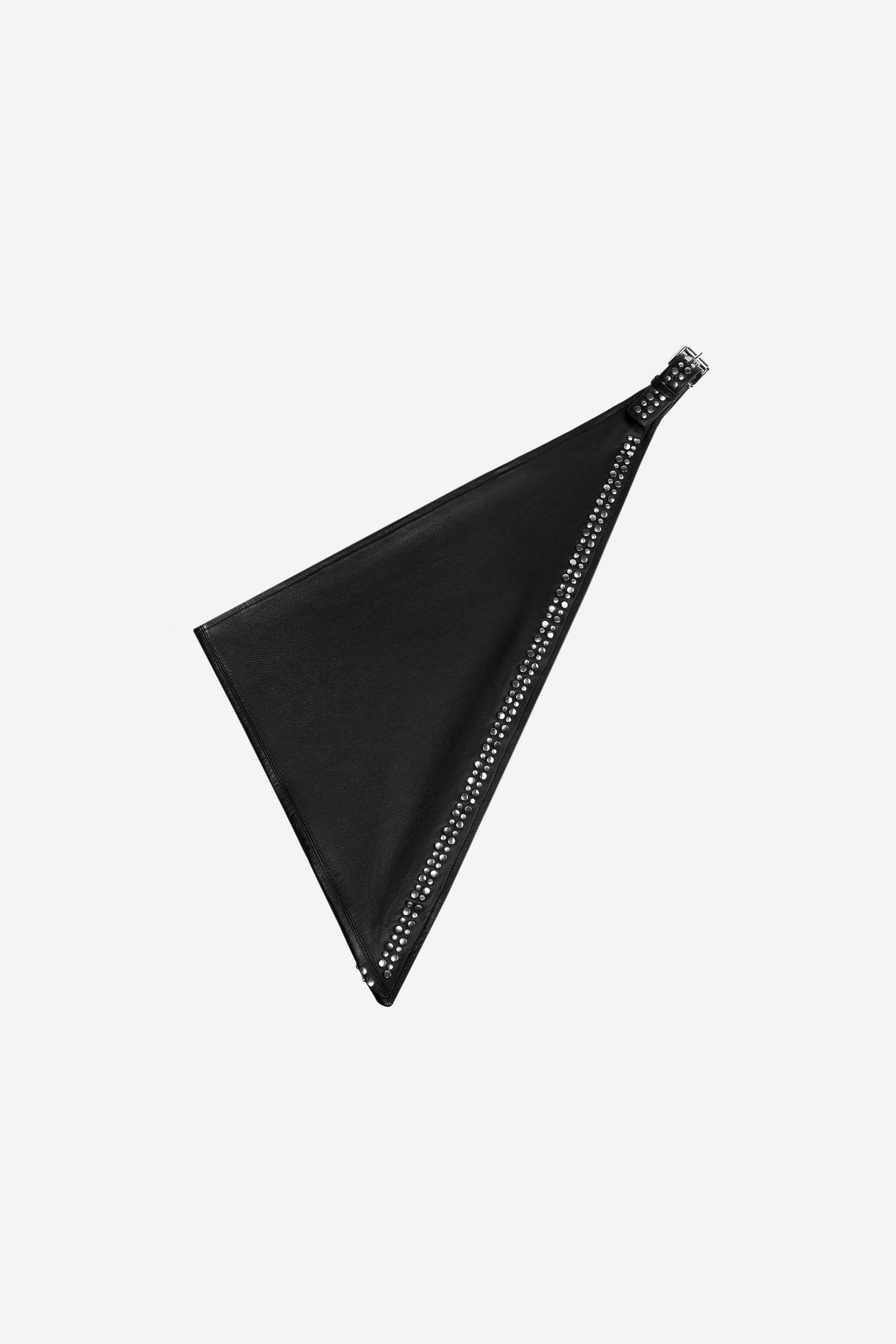 LEATHER STUDDED BANDANA LUDOVIC DE SAINT SERNIN x - Image 1