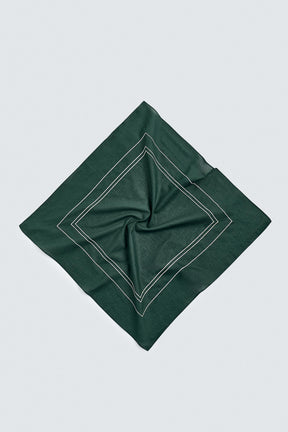 CONTRAST EMBROIDERY BANDANA - Image 1