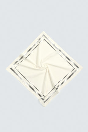 CONTRAST EMBROIDERY BANDANA - Image 4