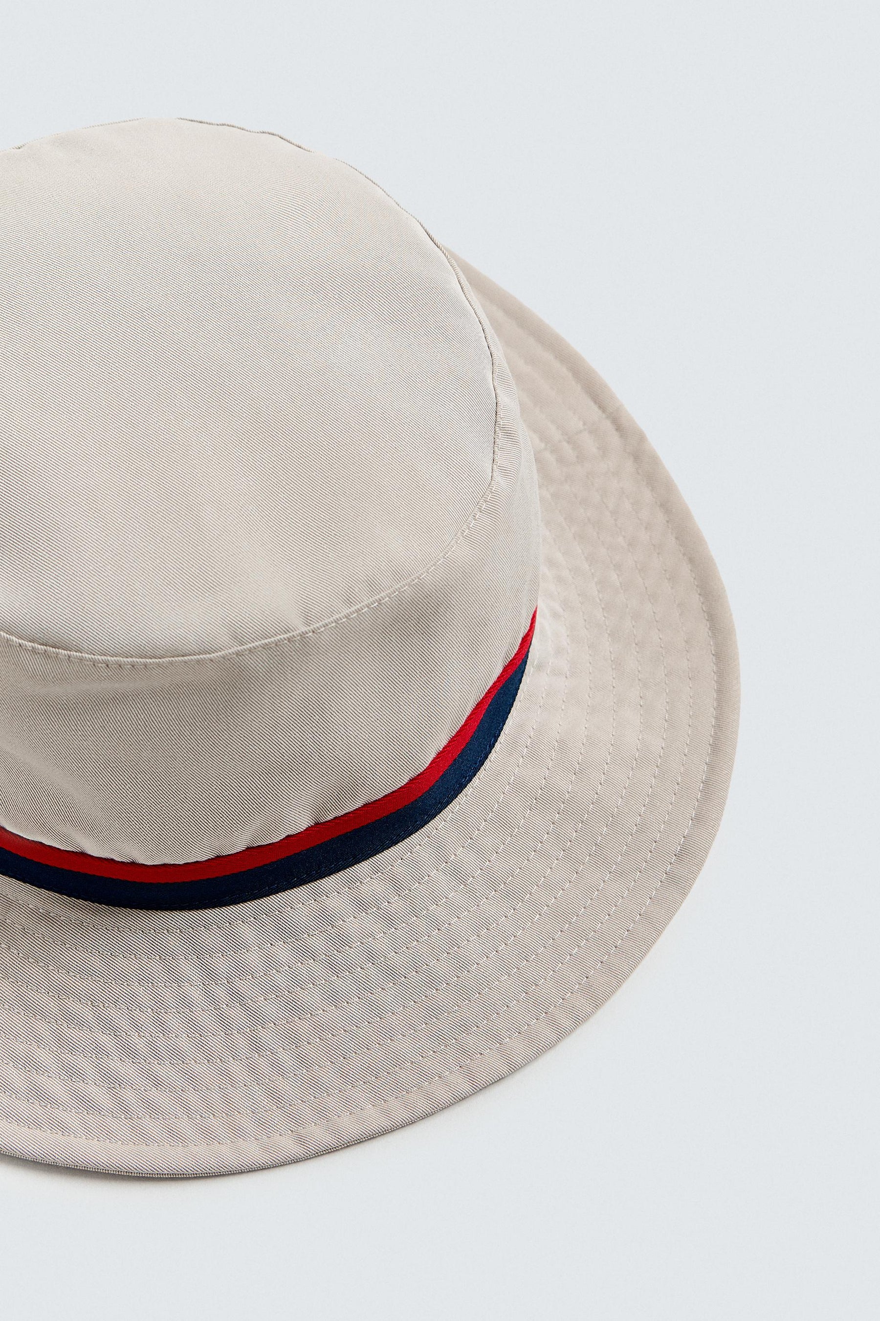 BUCKET HAT WITH RIBBON - Image 4