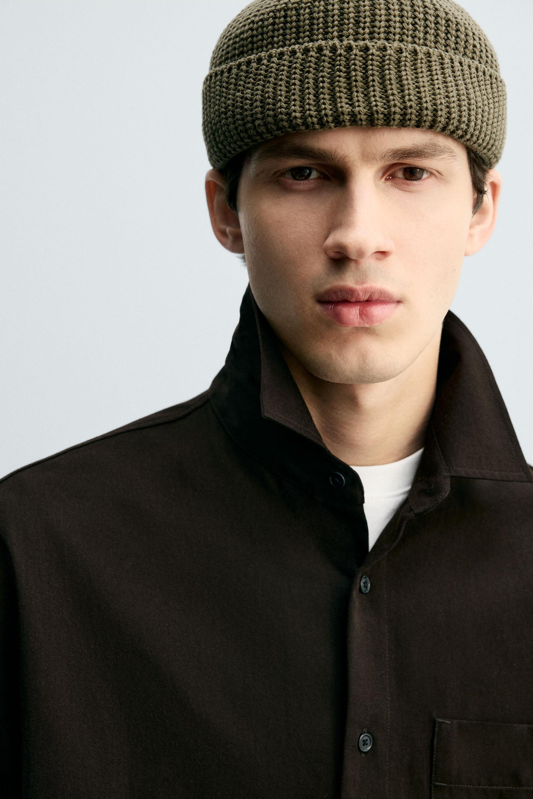 SHORT KNIT BEANIE - Image 3