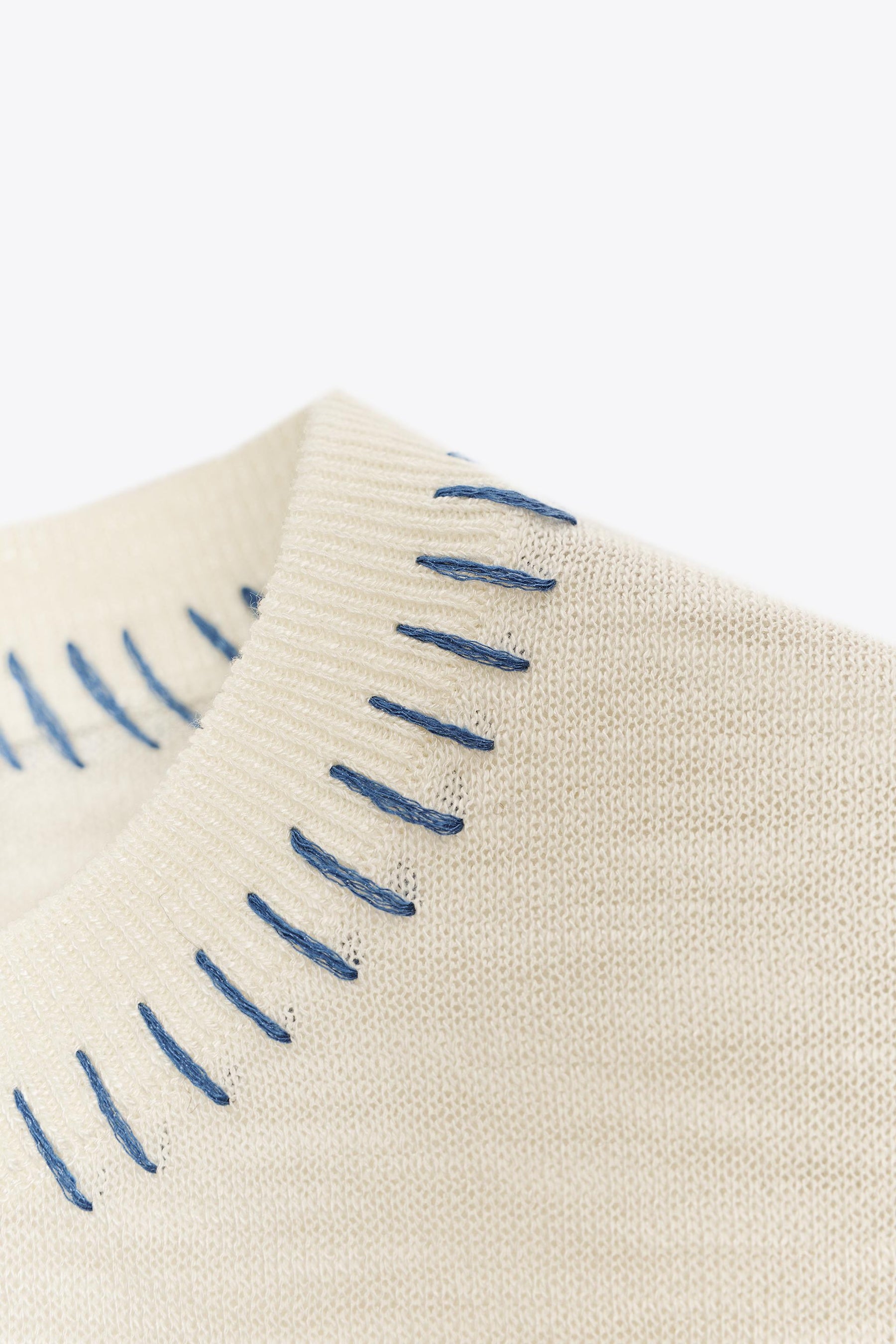 CONTRAST KNIT TOP - Image 8