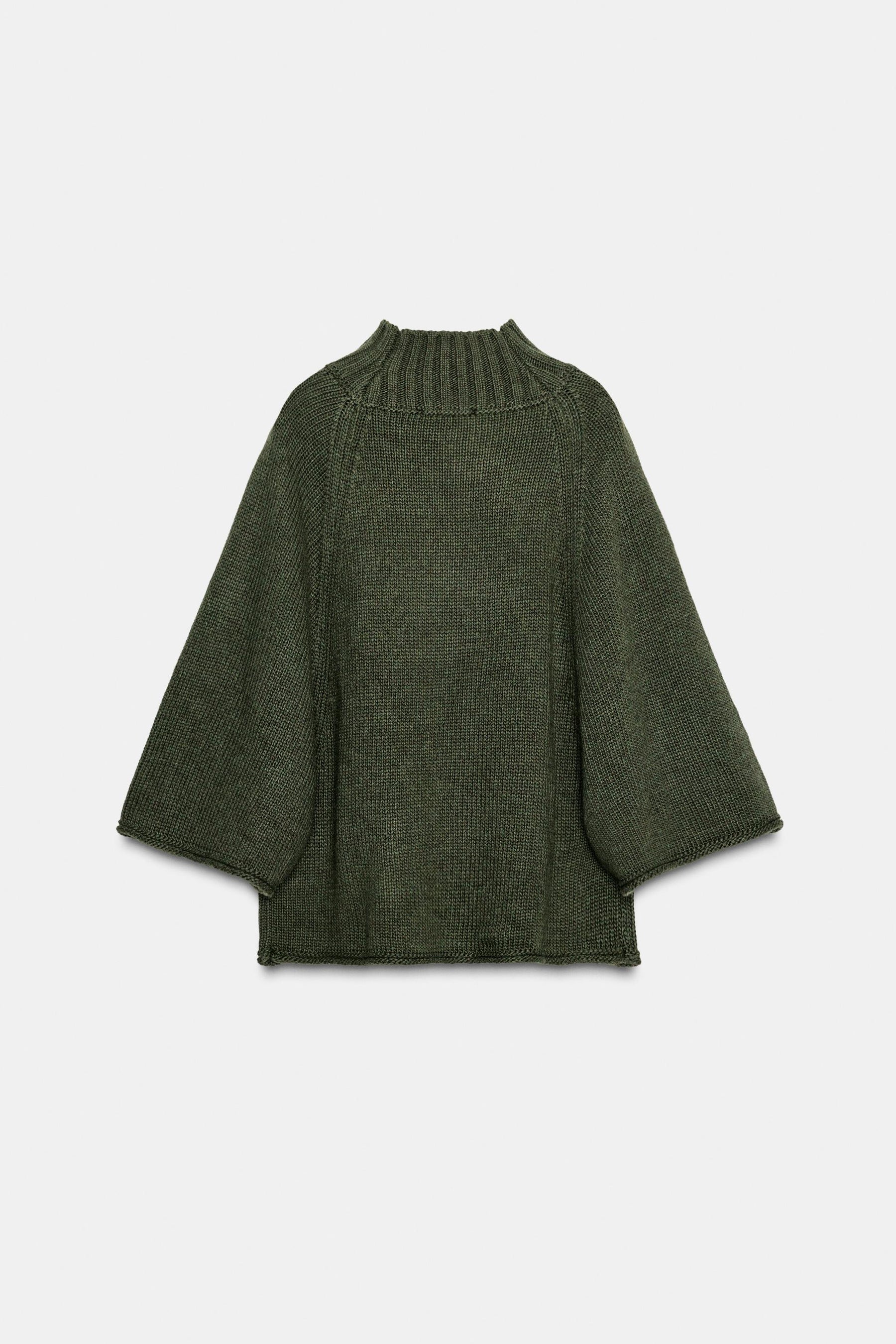 WIDE SLEEVE KNIT JUMPER