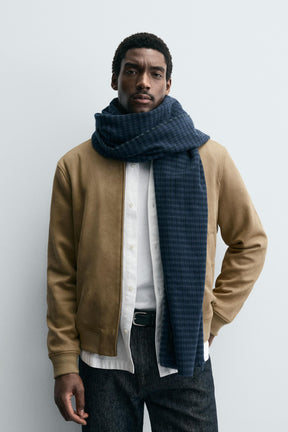 CHECK SCARF - Image 1