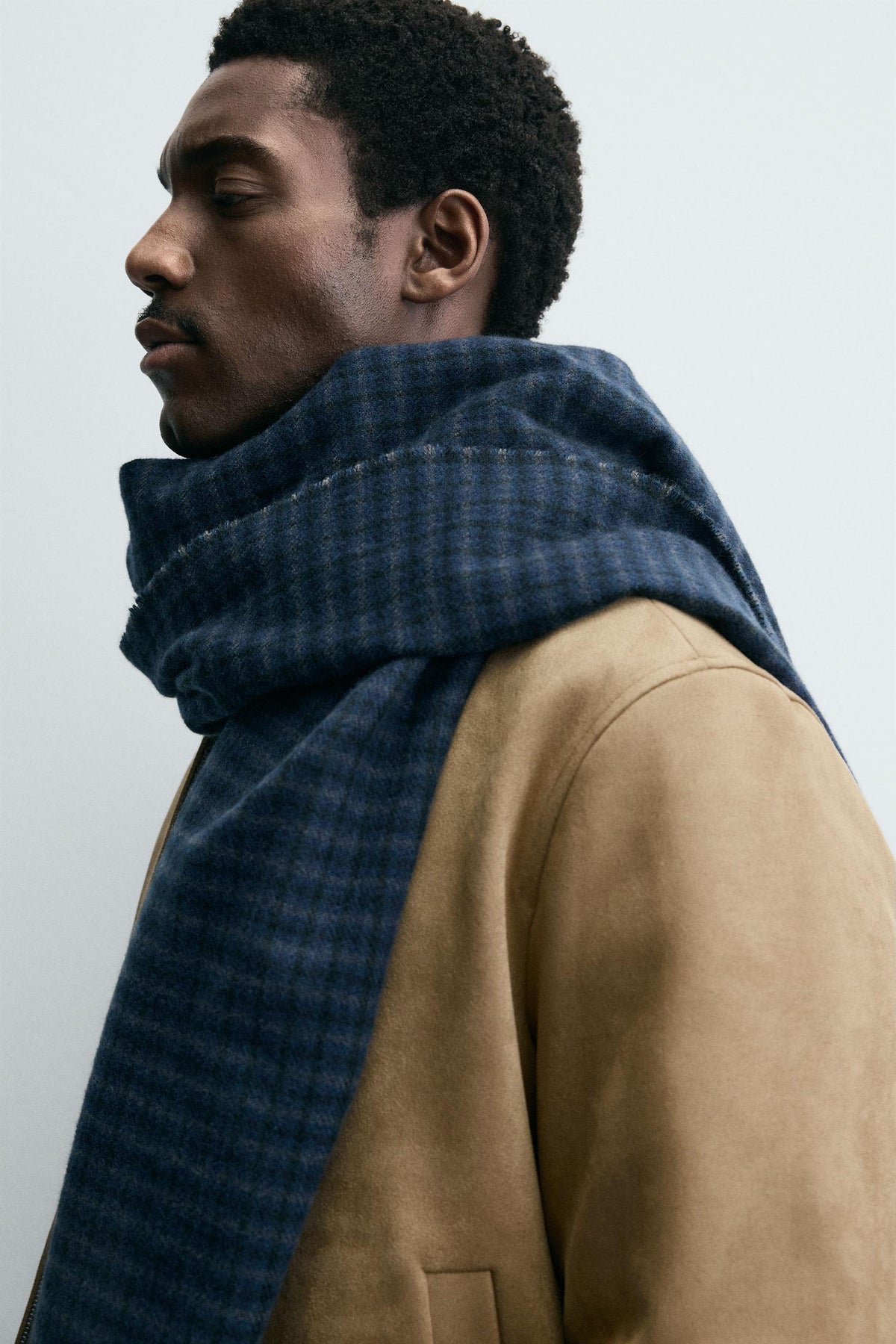 CHECK SCARF - Image 2