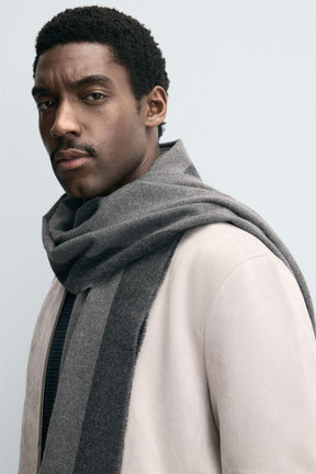 CONTRAST FINISH SCARF - Image 2