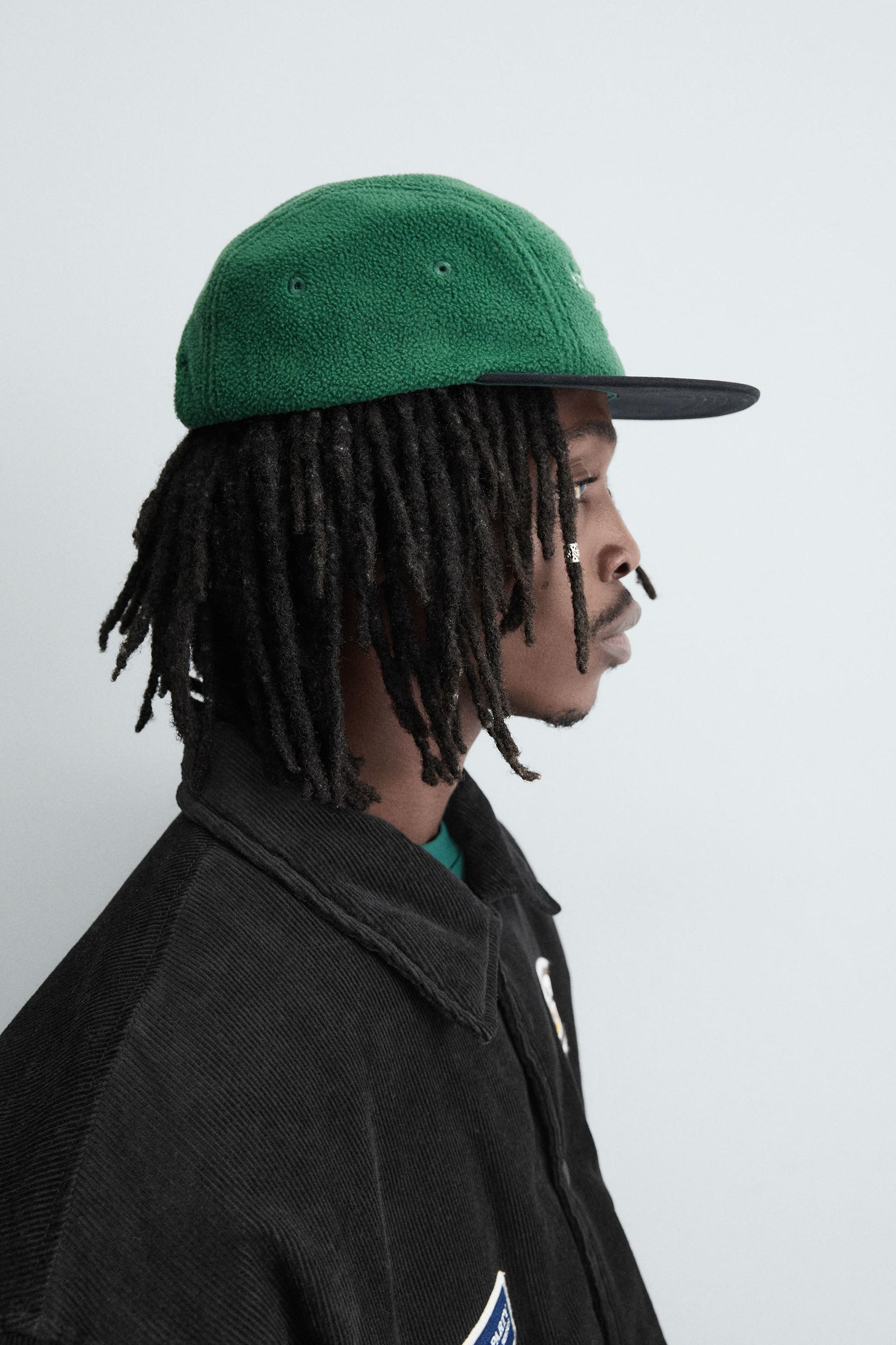 CONTRAST EMBROIDERY CAP - Image 2