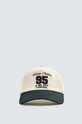 CONTRAST EMBROIDERY CAP - Image 2