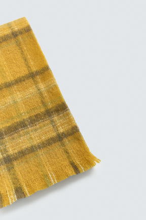 BRUSHED CHECK SCARF - Image 3