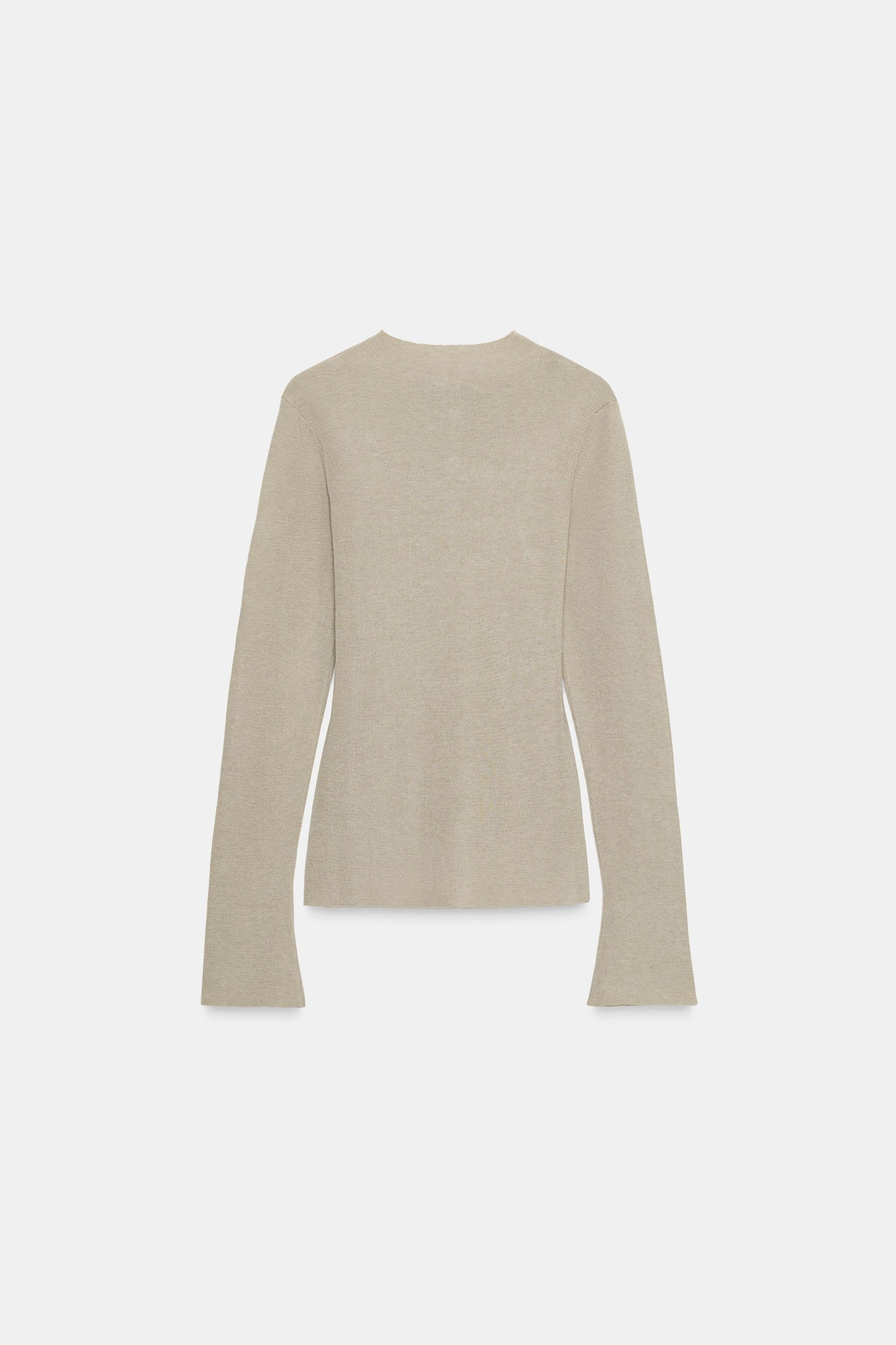 DRAPED KNIT CARDIGAN - Image 6