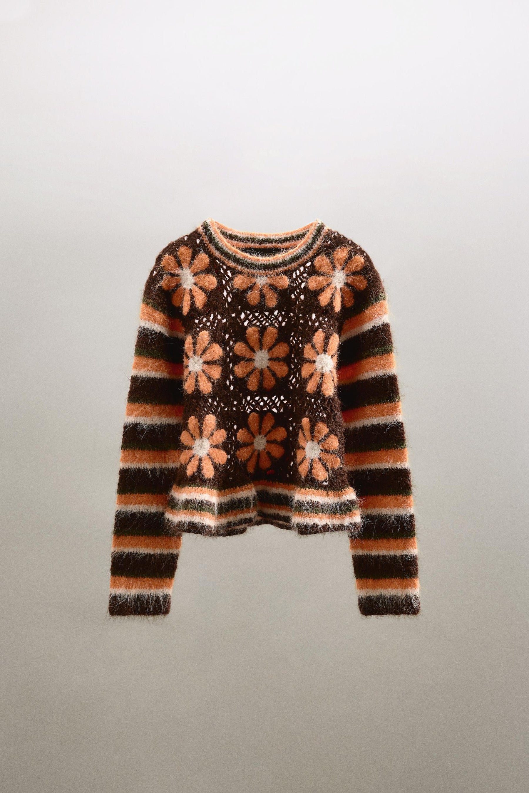 KNIT FLORAL JUMPER - Image 3