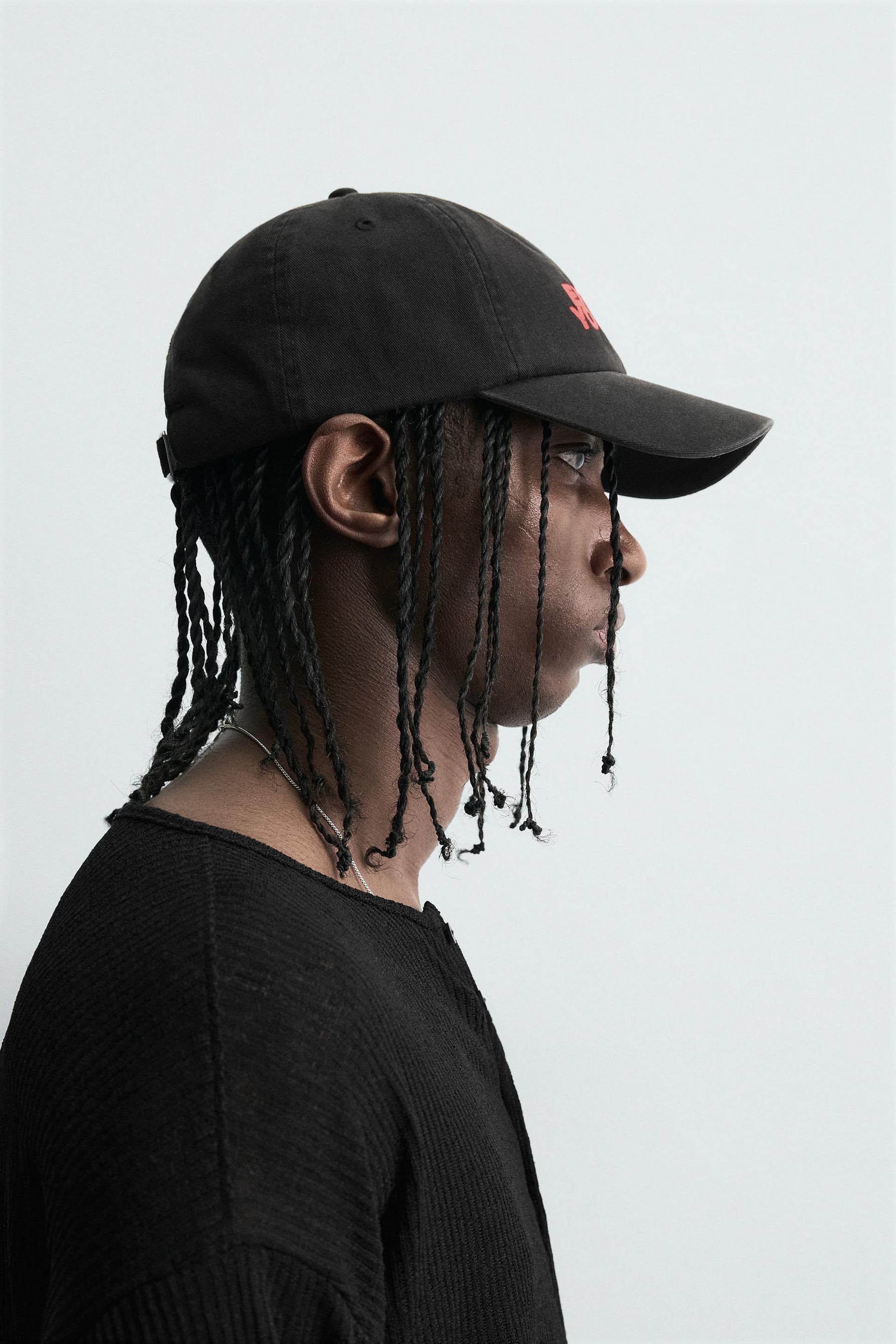 WASHED CAP WITH PRINTED TEXT - Image 2