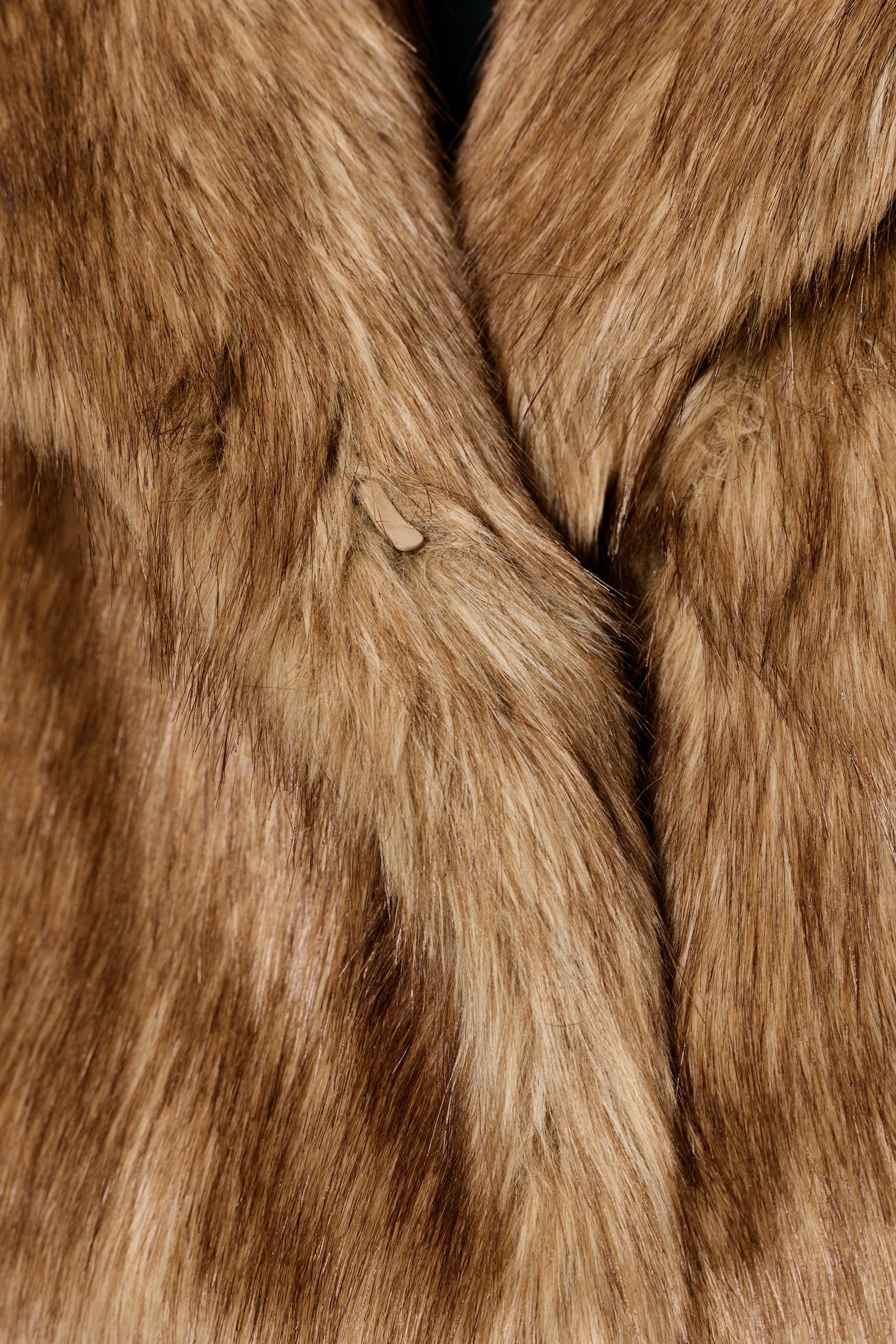 SHORT FAUX FUR JACKET