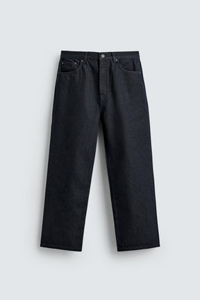 COTTON - WOOL STRAIGHT-LEG JEANS - Image 7