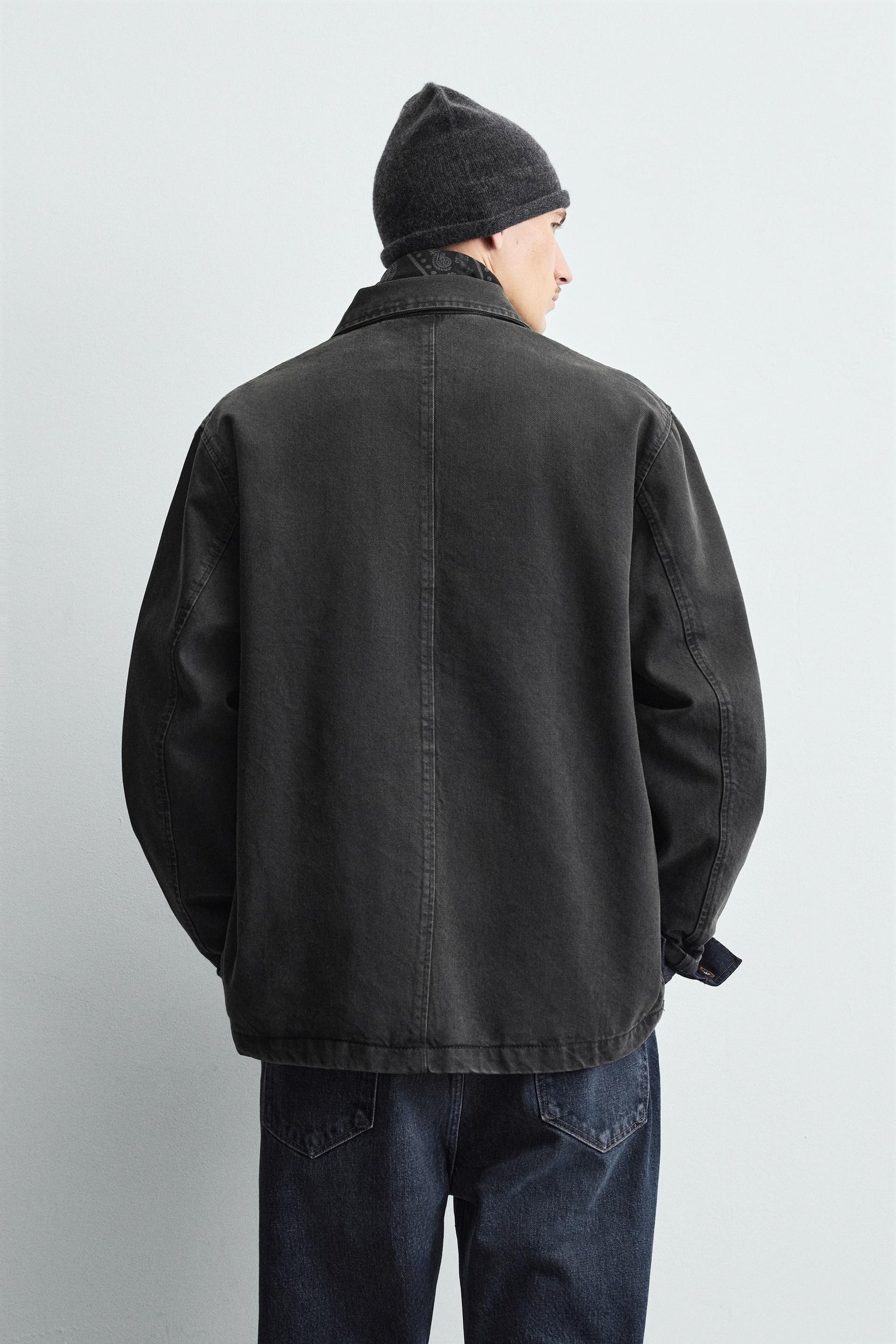 RELAXED FIT JACKET WITH POCKETS - Image 3