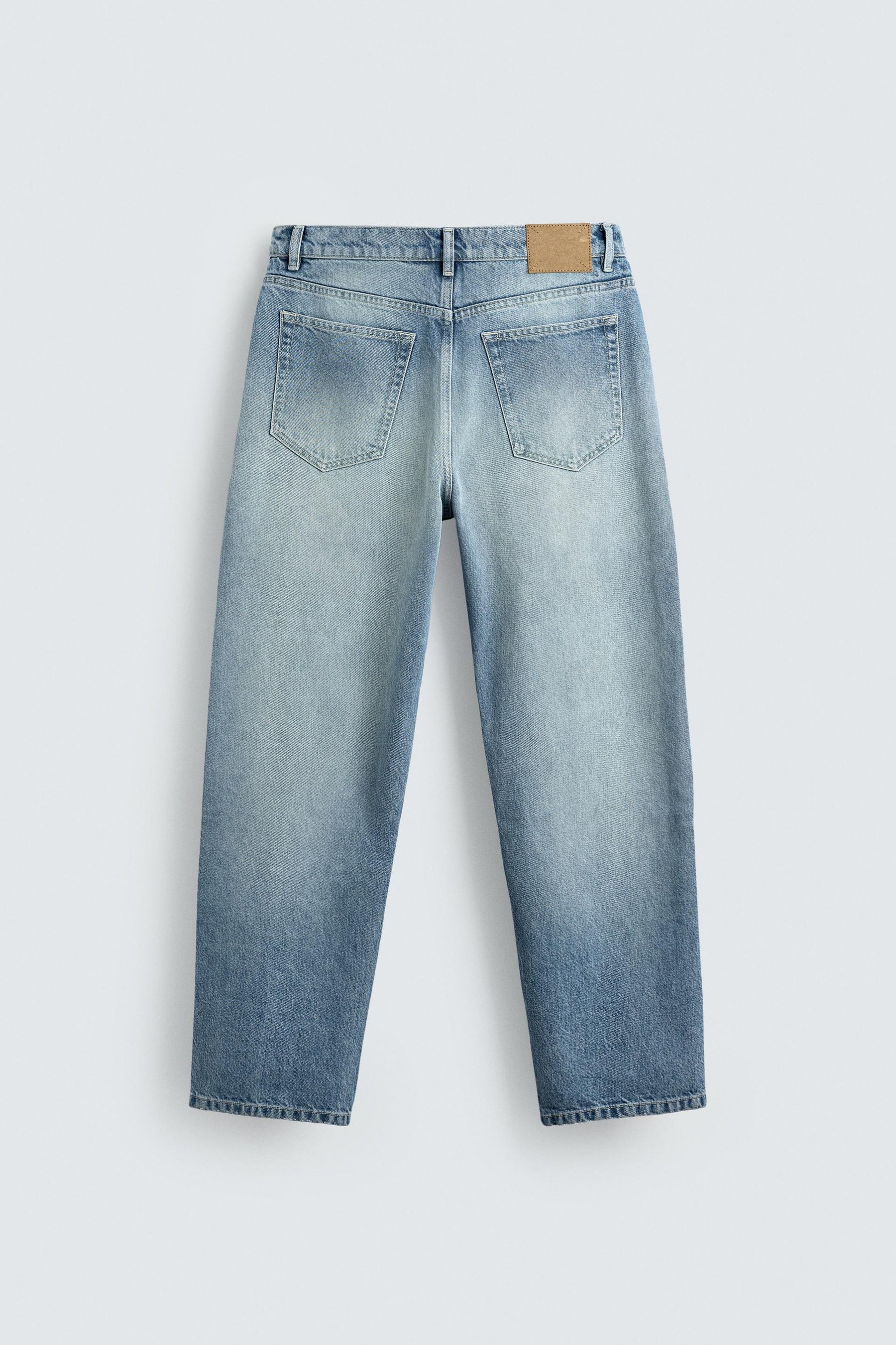 STRAIGHT-LEG JEANS WITH SEAMS - Image 8