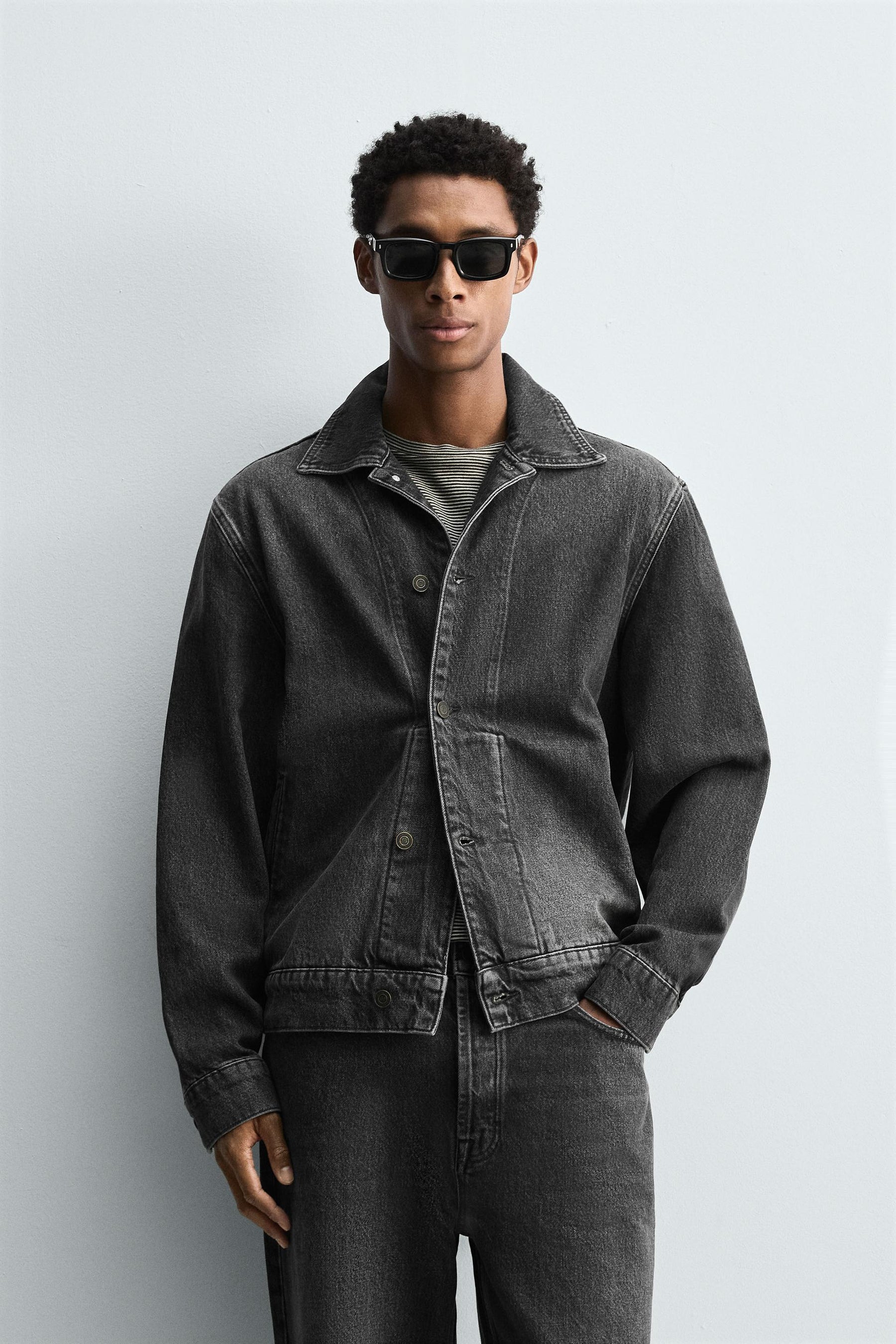 DENIM OVERSHIRT - Image 2