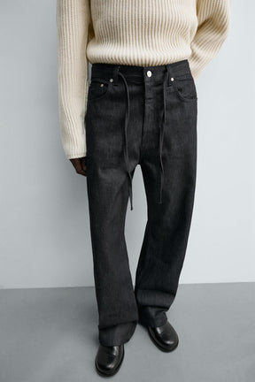 RELAXED FLARE FIT JEANS - Image 6