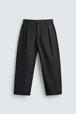 Striped Relaxed Trousers