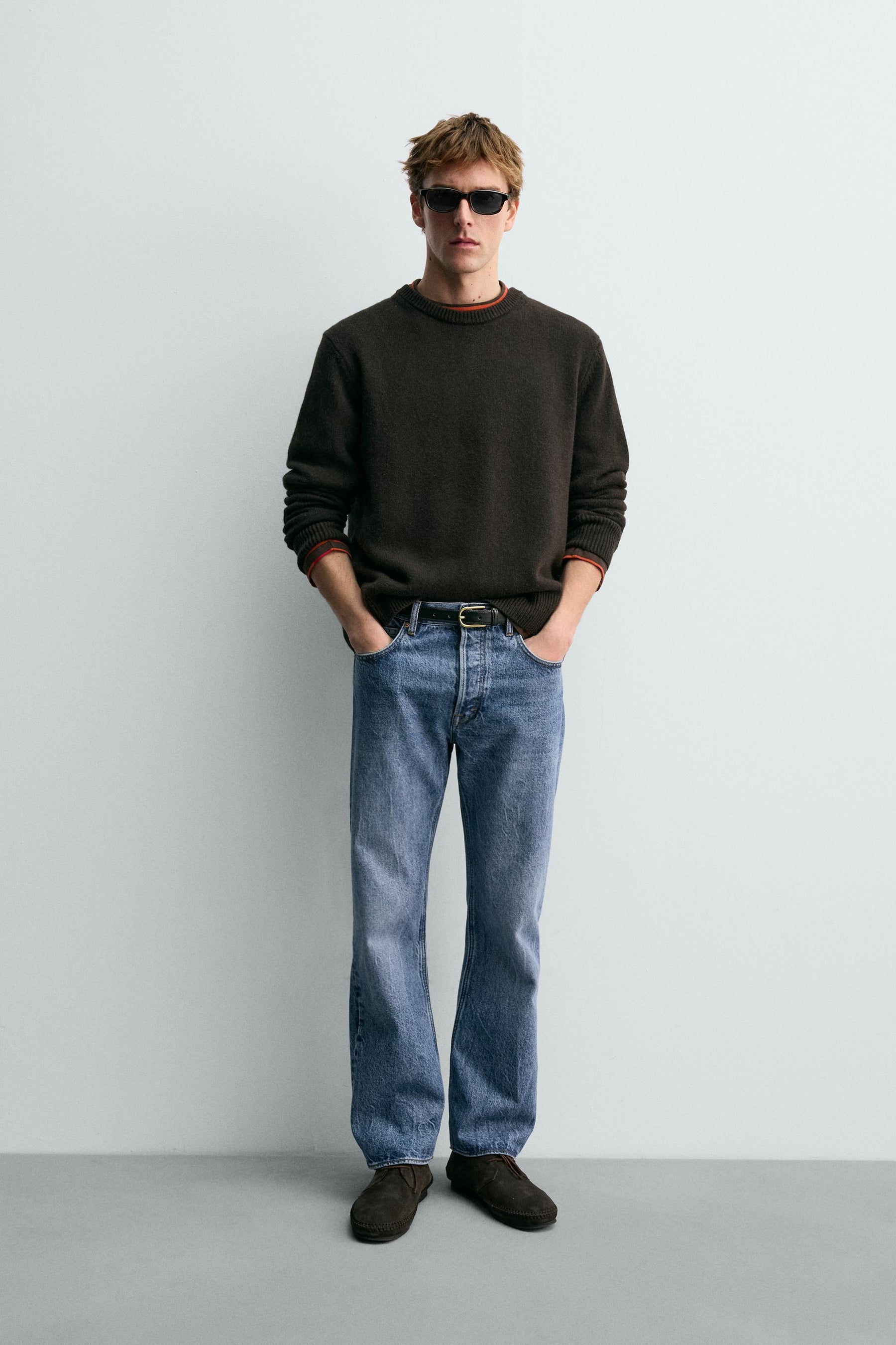 Bootcut Straight Jeans