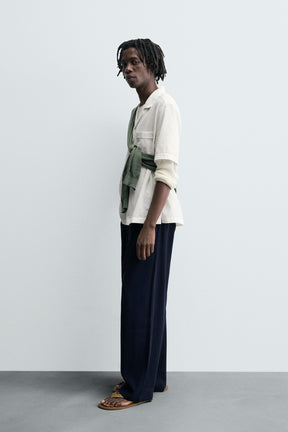 RELAXED FIT TEXTURED SHIRT - Image 4