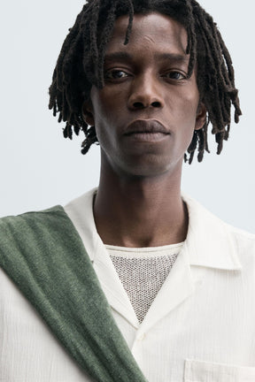 RELAXED FIT TEXTURED SHIRT - Image 5