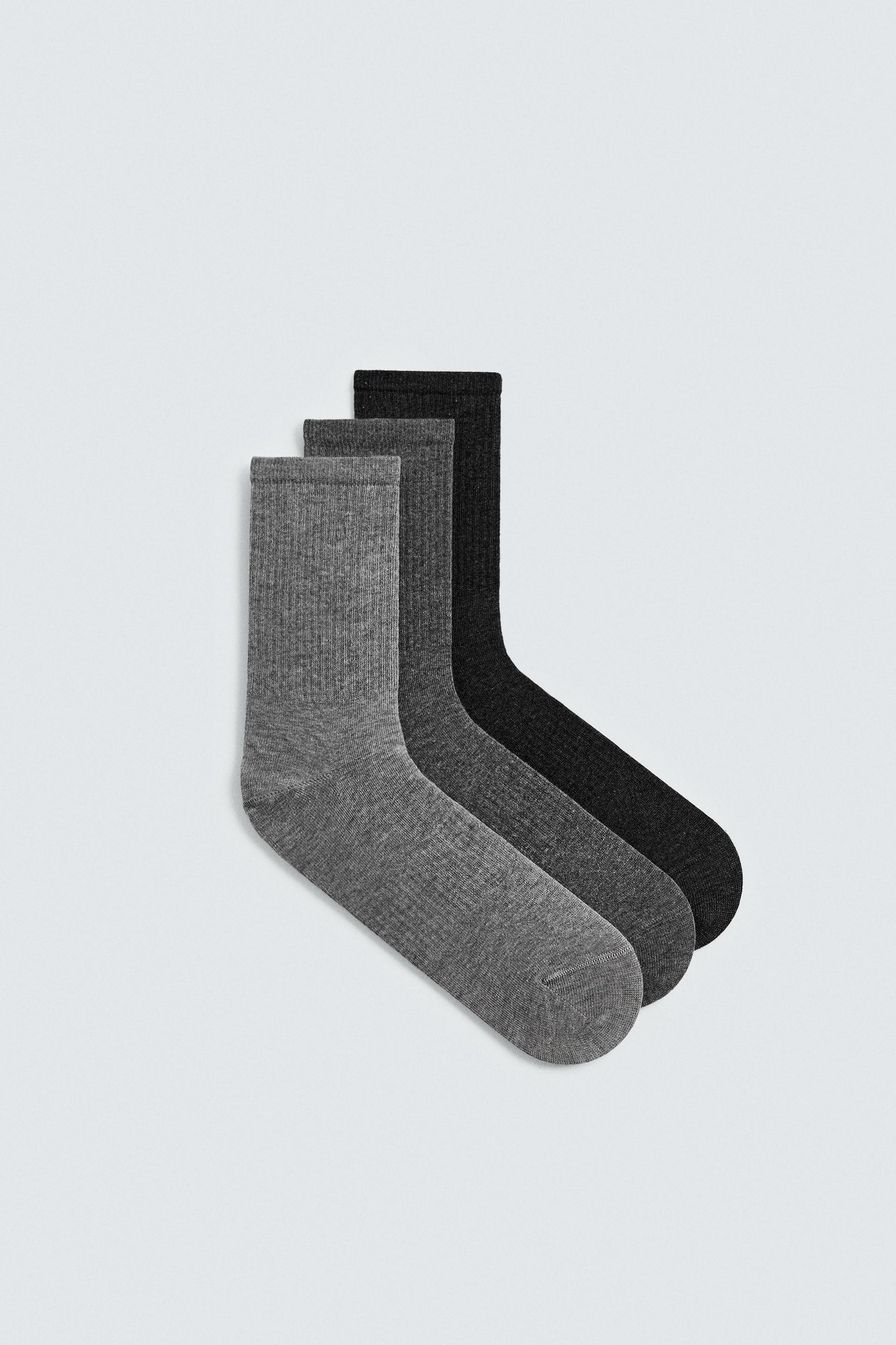 3-PACK OF RIBBED SOCKS - Image 2