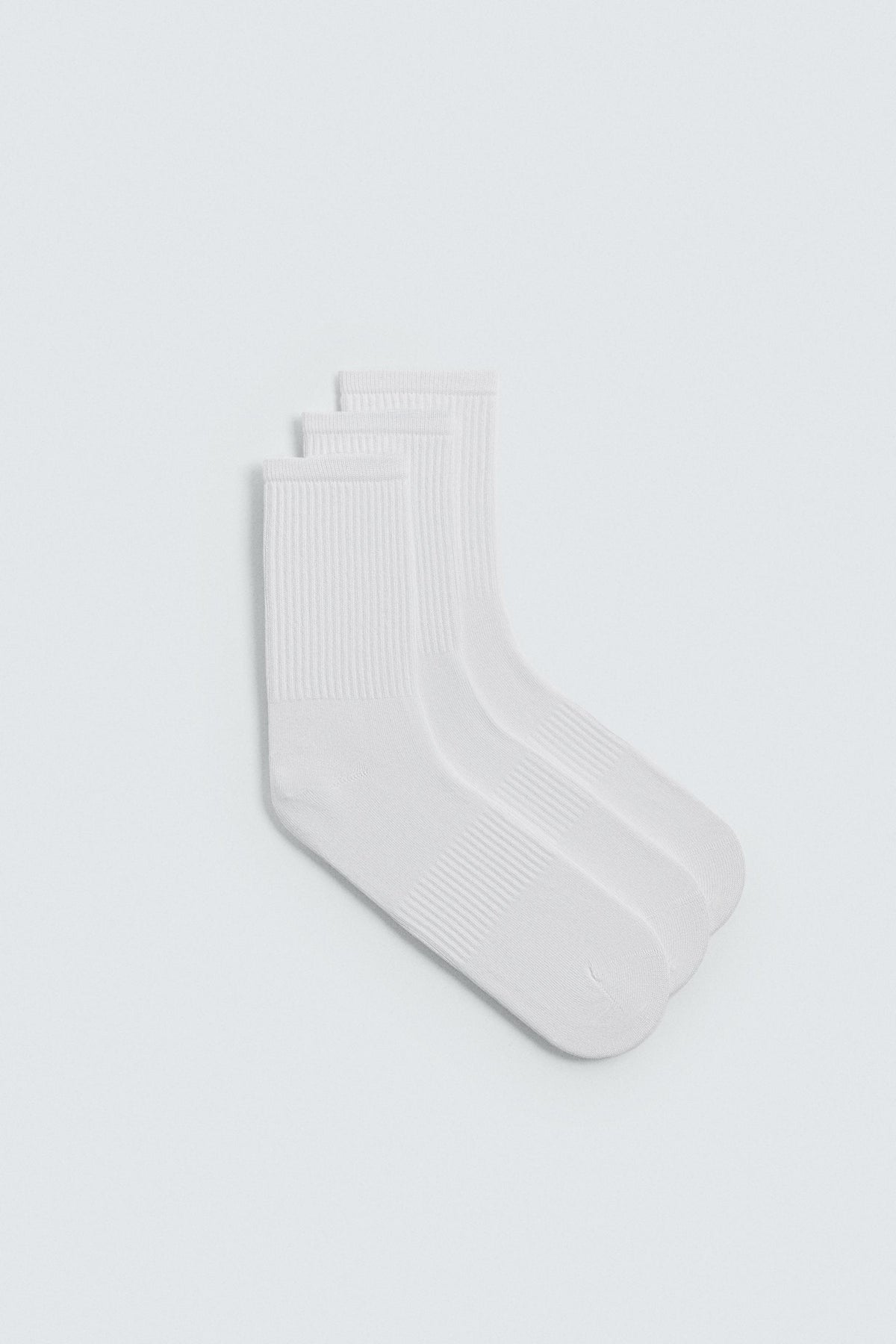 3-PACK OF BASIC RIBBED SOCKS - Image 2
