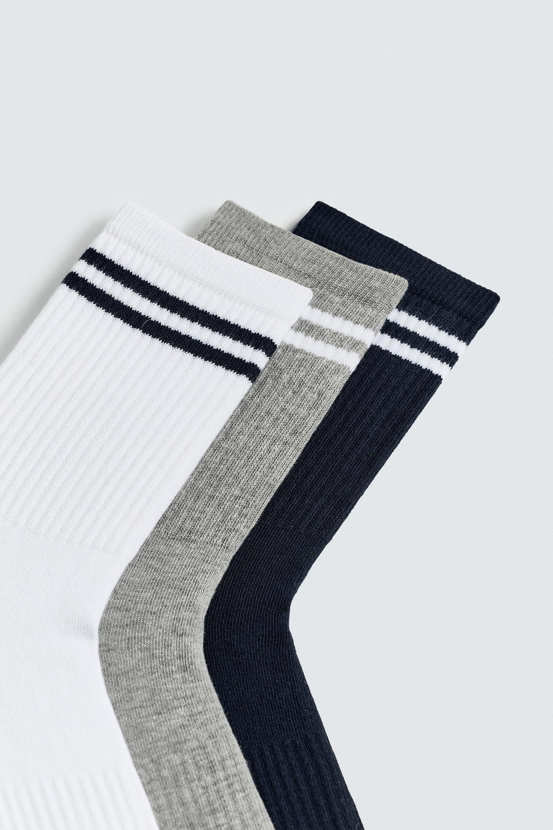 STRIPED SOCKS 3-PACK - Image 3