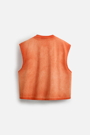 WASHED EMBROIDERED TANK TOP - Image 7