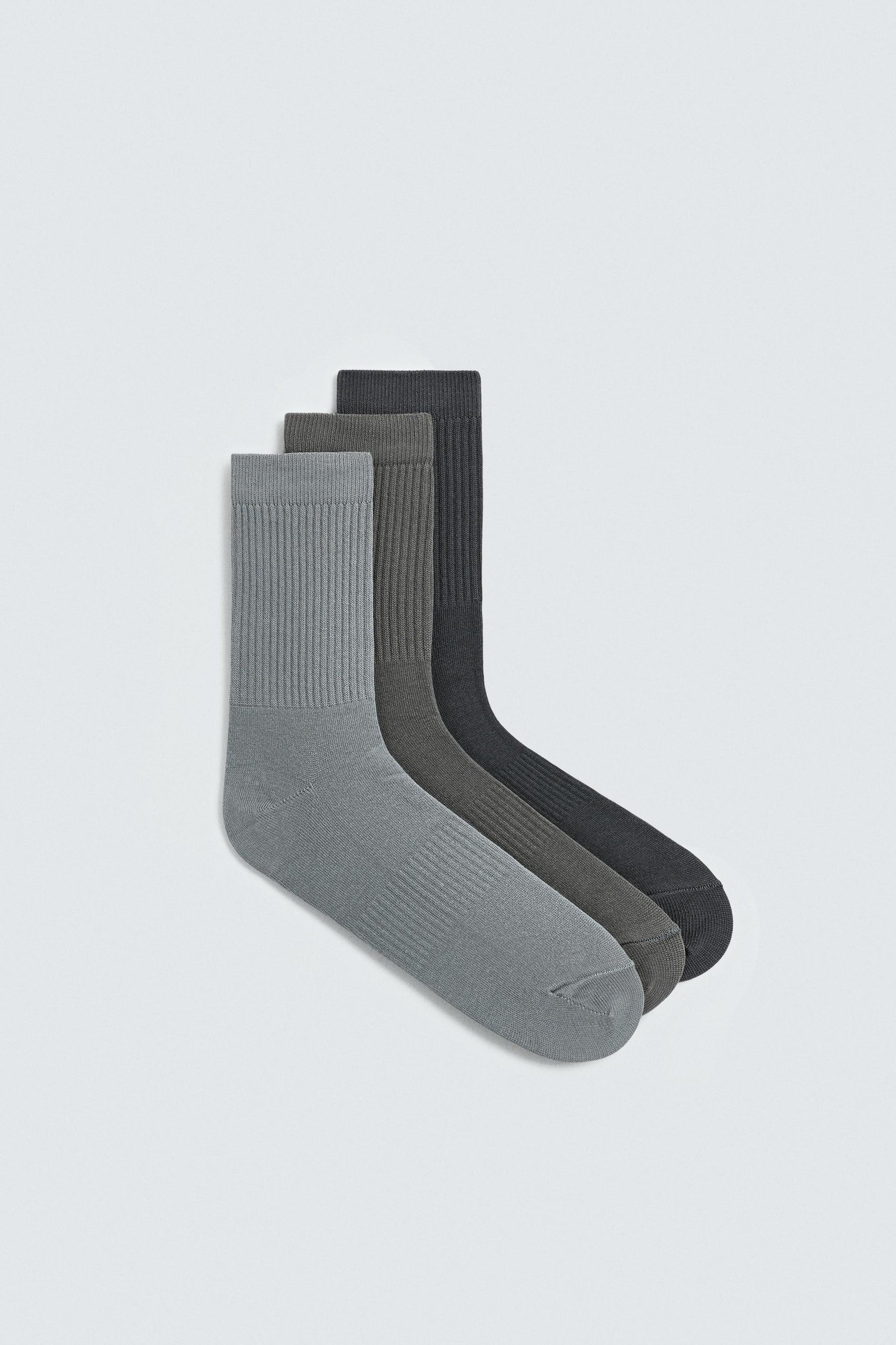 3-PACK OF RIBBED SOCKS - Image 2