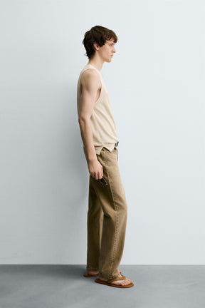 TEXTURED TANK T-SHIRT - Image 4