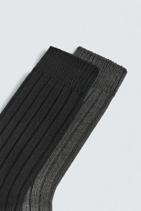 2-PACK OF RIBBED SOCKS - Image 3