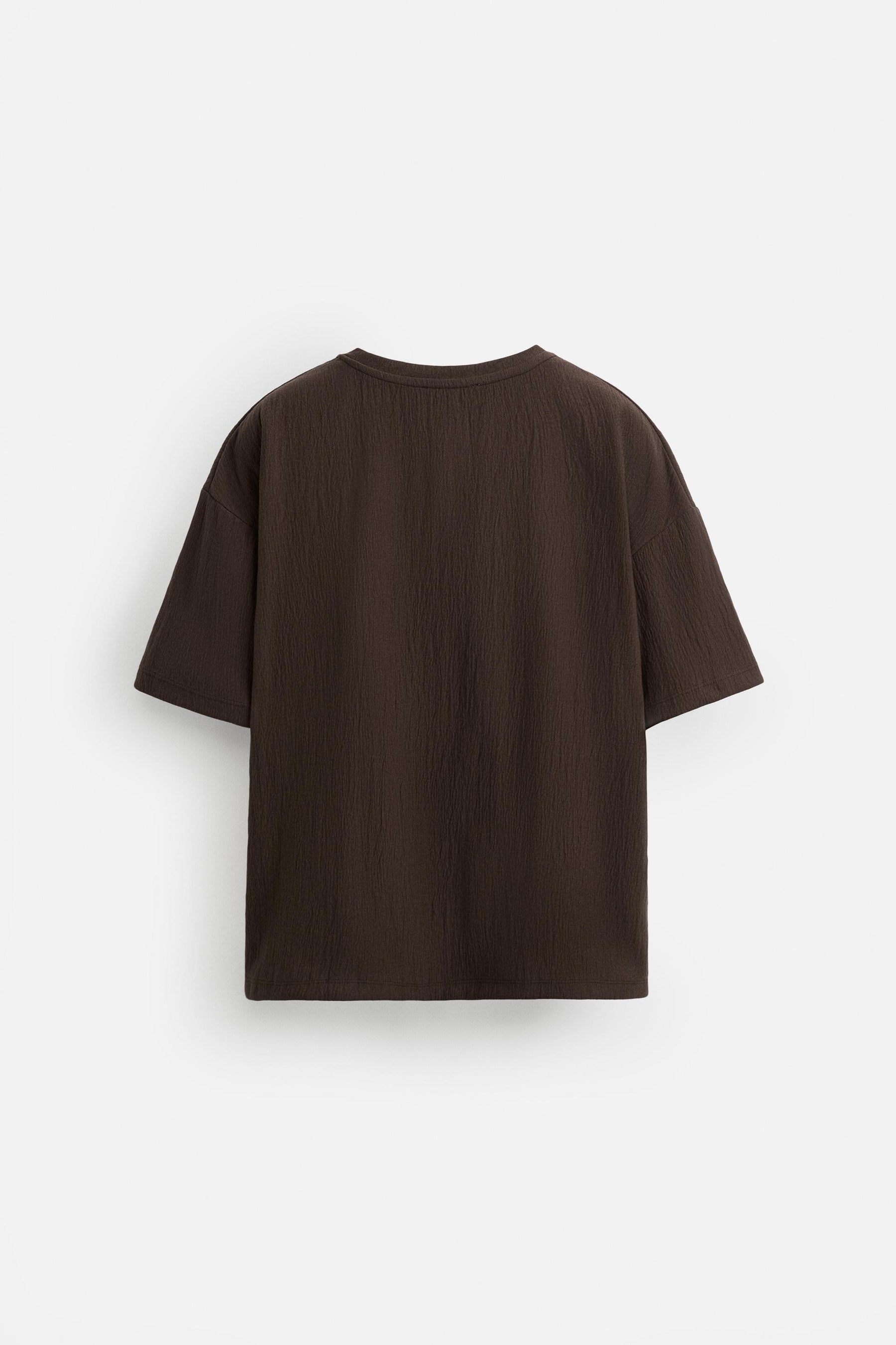 TEXTURED RELAXED FIT T-SHIRT - Image 8