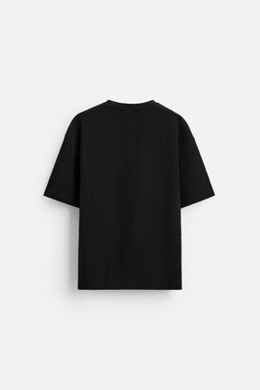 TEXTURED RELAXED FIT T-SHIRT - Image 6