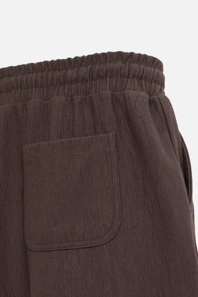 TEXTURED JOGGER BERMUDA SHORTS - Image 9