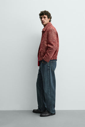 TEXTURED WOOL OVERSHIRT - Image 4