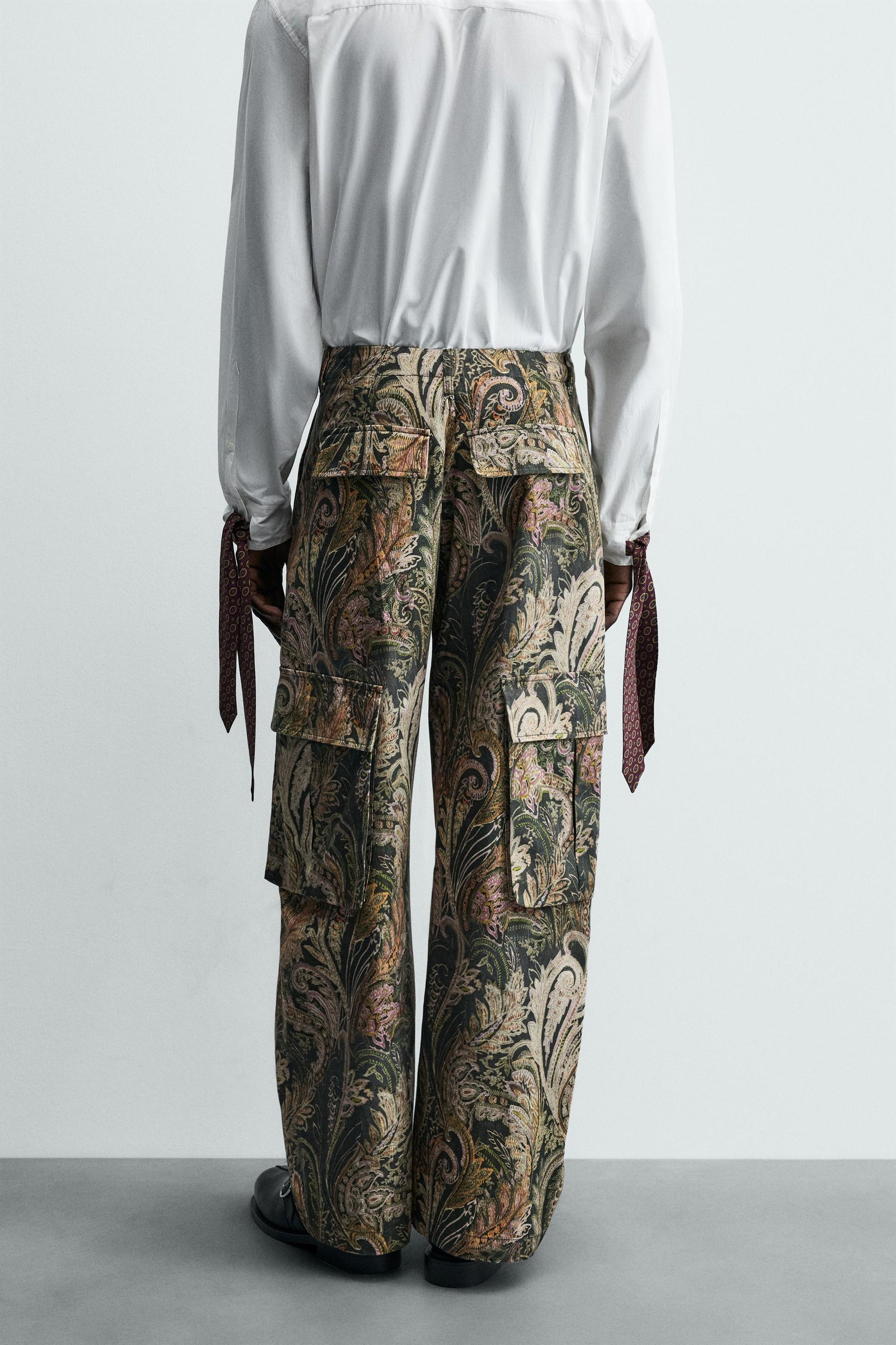 Paisley Cargo Pants