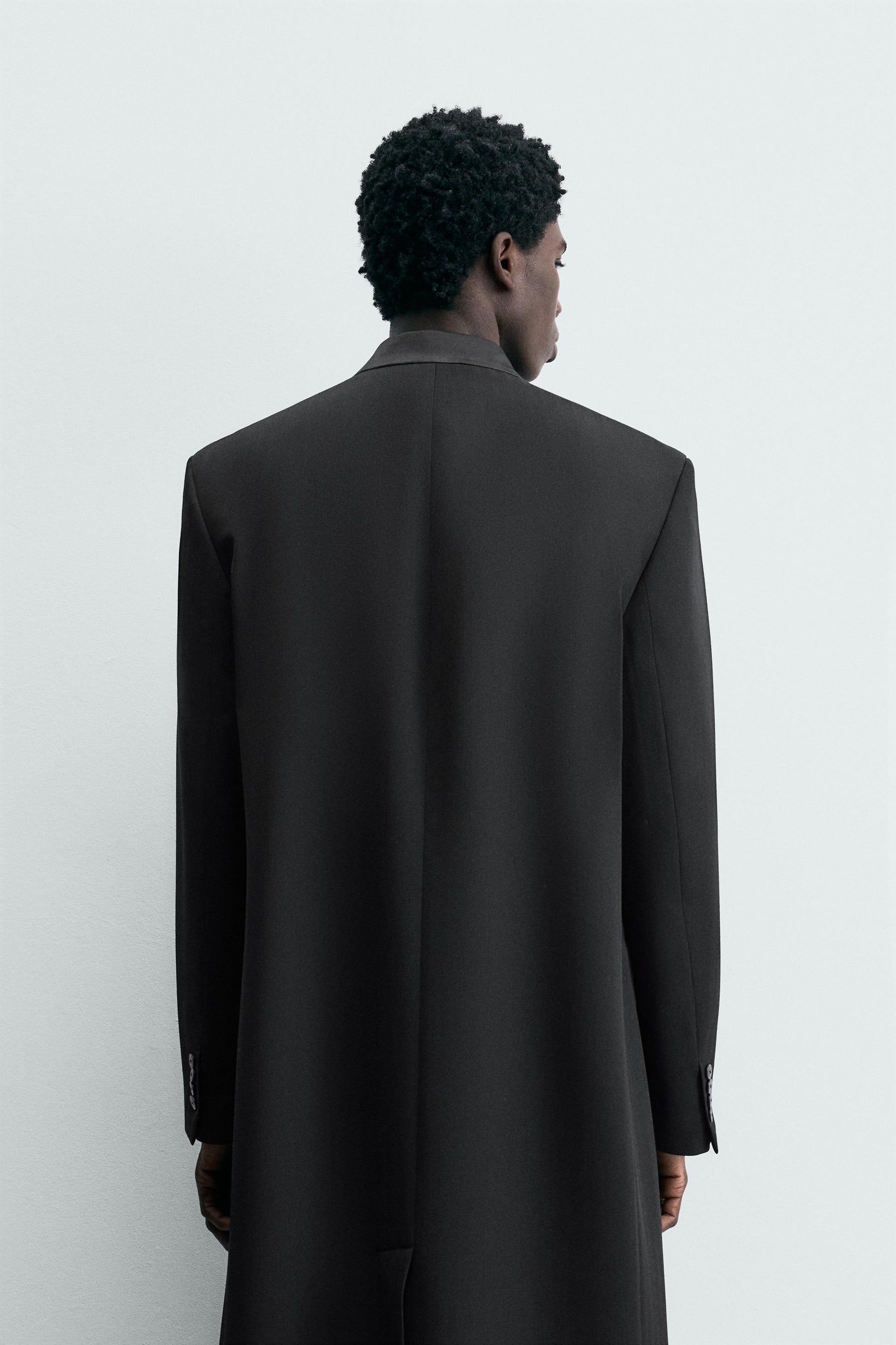 Striped Jacquard Coat