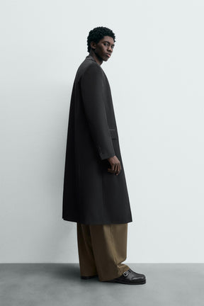 STRIPED JACQUARD FROCK COAT - LIMITED EDITION - Image 4