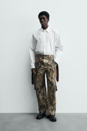 LIMITED EDITION SHIRT WITH BOW DETAIL ON THE CHEST - Image 1