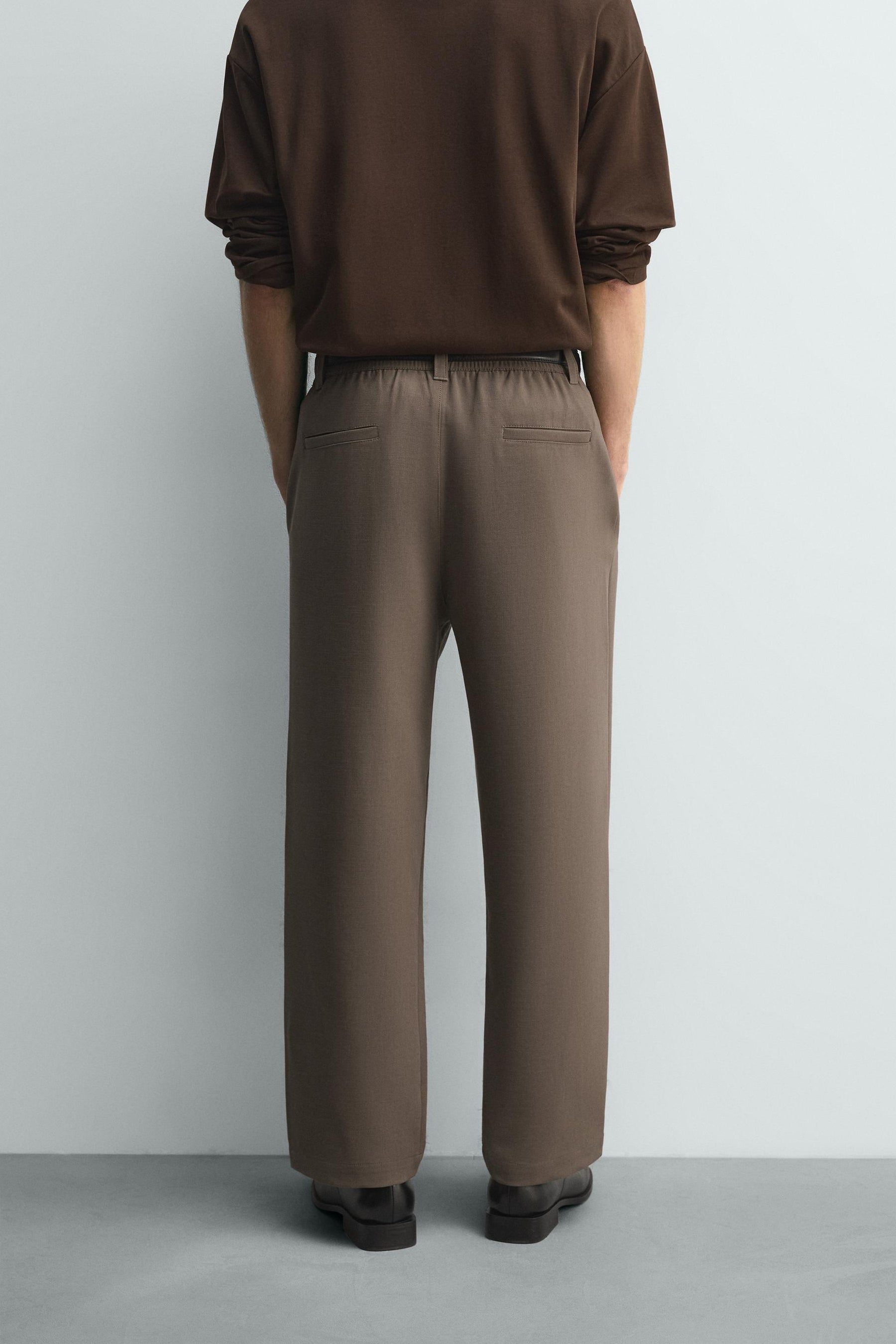 PLEATED RELAXED FIT TROUSERS - Image 3