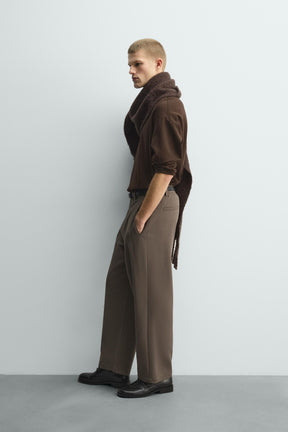 PLEATED RELAXED FIT TROUSERS - Image 4